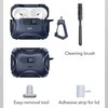 ESR Cyber ​​​​FlickLock MagSafe dėklas, skirtas AirPods Pro 3 ausinėms – tamsiai mėlynas Mėlyna