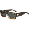 Akiniai DSQUARED2 D2-0142-S-9EN. Akiniai przeciwsłoneczne, Kolor ruda. Mężczyzna.