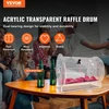 VEVOR Akrilinis burtų sukamosios dėžės būgnas