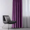 Aksominė užuolaida su kilpomis AmeliaHome 140 × 270 cm, violetinė