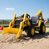 Akumuliatorinis ekskavatorius CAT Backhoe, geltonas