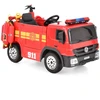 Akumuliatorinis gaisrinės automobilis vaikams HECHT 51818, 2x35W