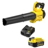 Akumuliatorinis lapų pūstuvas Stanley SFMCBL730M1-QW; 18 V; 1x4,0 Ah akum.