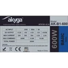 Ausinės Akyga Basic AK-B1-600 maitinimo blokas (600 W; pasyvus; 120 mm)