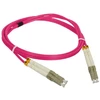 „a-lan Alantec FOC-LCLC-5MMD-1-4 InfiniBand/šviesolaidinis kabelis 1 m LC violetinis