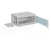 Nezatříděno a-lan ALANTEC 19" 4U 600x450 sieninė spintelė, pilka