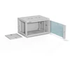 a-lan ALANTEC 19" 6U 600x450 sieninė spintelė, pilka