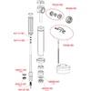 WC prileidimo mechanizmas AlcaPlast, apatinio pajungimo 3/8