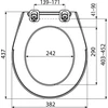 Alca plast A60, dangtis baltas