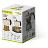 Aliuminio moka pot MR-1657-6-BEIGE MAESTRO