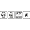 ALIUMININIS TRIKOJIS | 120 CM | 1200 MM (YT-30475)