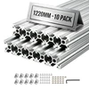 Aliuminio profilis VEVOR 2020T-122-10-Y, 1220 mm