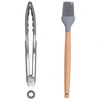 Alpina - Set of silicone kitchen utensils with a stand, 12 pieces