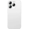AmazingThing AR aliuminio 3 lęšių stiklas su kameros objektyvo rėmeliu, skirta iPhone 16 Pro / 16 Pro Max - Sidabrinė