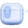 „AmazingThing“ minimalaus dizaino dėklas, skirtas „AirPods 4“ ausinėms – ultramarino spalvos