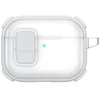 AmazingThing Titan Pro Mag Case Skaidrus dėklas AirPods Pro 3 - Baltas