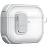 AmazingThing Titan Pro Mag Case Skaidrus dėklas AirPods Pro 3 - Baltas