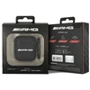 Mercedes "AMG Leather Big Logo" - "Apple AirPods" dėklas, juodos spalvos