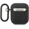 Mercedes "AMG Leather Big Logo" - "Apple AirPods" dėklas, juodos spalvos