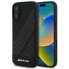 Mercedes AMG AMHMP16S2SCFR Apple iPhone 16 6,1″ juodos spalvos kietas dėklas Checkered Flag Pattern MagSafe