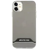 Mercedes AMG AMHCN61TCBW Apple iPhone 11 6,1″ skaidrus kietas dėklas Electroplate juodos spalvos&baltos spalvos