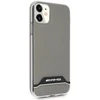 Mercedes AMG AMHCN61TCBW Apple iPhone 11 6,1″ skaidrus kietas dėklas Electroplate juodos spalvos&baltos spalvos