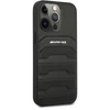 Team Group Mercedes AMG AMHCP13LGSEBK Apple iPhone 13 Pro / 13 6,1″ juodos spalvos kietas dėklas Leather Debossed Lines