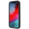 Mercedes AMG AMHCP12SGSEBK Apple iPhone 12 mini 5,4″ juodos spalvos kietas dėklas Leather Debossed Lines