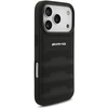 AMG odinis dėklas su reljefiniais linijiniais logotipais iPhone 17 Pro – Juodas