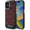 Mercedes AMG AMHMP16S24SSRRK Apple iPhone 16 6.1″ juodos spalvos kietas dėklas Silicone Graphics MagSafe