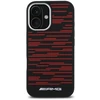Mercedes AMG AMHMP16S24SSRRK Apple iPhone 16 6.1″ juodos spalvos kietas dėklas Silicone Graphics MagSafe