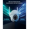ANRAN lauko Wi-Fi PTZ stebėjimo kamera 5 MP su 360° pasukimu P3