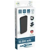 Ansmann PB212W ličio polimerų (LiPo) 10000 mAh išorinė baterija, juoda, mėlyna