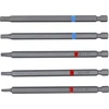 ANTGALIO RINKINYS | 6,3 MM (1/4") SUKIMO KVADRATAS | VIDINIS ŠEŠIAKAMPIS, T-STAR (TORX) | ILGIS 110 MM | 5 VNT. (4836)