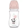 Canpolbabies CANPOL 35/221 EasyStart Egzotiškas platus buteliukas nuo dieglių 240ml rožinis
