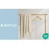 Antklodės užvalkalas DecoKing HENRY 70x150 cm, smėlio spalvos