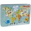 Apli Kids - XL dėlionė - Pasaulio žemėlapis