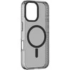 Apsauginis juodas iPhone 16 dėklas su magnetiniu žiedu AmazingThing
