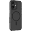 Apsauginis juodas iPhone 16 dėklas su magnetiniu žiedu AmazingThing