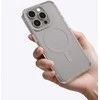 Apsauginis pilkas iPhone 16 Pro Max dėklas su magnetiniu žiedu AmazingThing