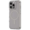 Apsauginis pilkas iPhone 16 Pro Max dėklas su magnetiniu žiedu AmazingThing