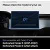 Apsauginis stiklas Spigen GLAS.TR EZ FIT TESLA MODEL X 2022 / MODEL S 2021 Juodas