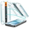 Apsauginis stiklas Spigen GLAS.TR EZ FIT 2 PAKETAI IPHONE 15 CLEAR