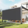 VEVOR Saulės uždanga 8 x 12 ft sodo privatumo ekranas juodas