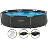 Apvalus baseinas VIRTUFIT 305 cm su filtravimo siurbliu