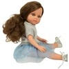 Arias lėlė mergaitė Carlota mėlynu sijonėliu 36 cm
