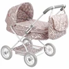 Arias lėlių vežimėlis rožinis, 55 cm, sulankstomas, su rankine, vaikams
