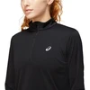 Asics Core ilgomis rankovėmis viršutinis drabužis su 1/2 užtrauktuku W 2012C328-001