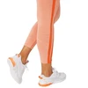 Asics Moteriškos trumpintos logotipinės besiūlės tamprės W kelnės 2032B789-800