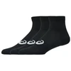 Asics trumpos kojinės, 3 poros, juodos, 3033C299 001